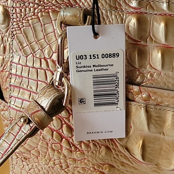 NWT Brahmin Liz Sunkiss Melbourne Genuine Leather Backpack main image 11